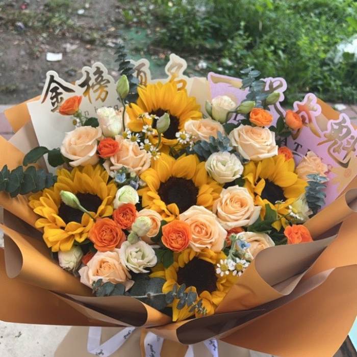 自贡贡井区送高考生什么花